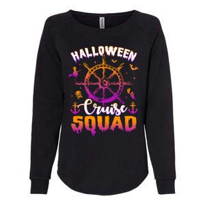 Halloween Cruise Squad Family Vacation Trip Cruising Crew Cool Gift Womens California Wash Sweatshirt