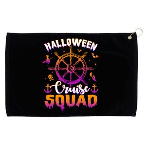 Halloween Cruise Squad Family Vacation Trip Cruising Crew Cool Gift Grommeted Golf Towel