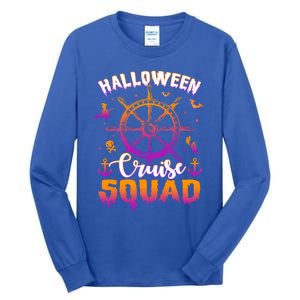 Halloween Cruise Squad Family Vacation Trip Cruising Crew Cool Gift Tall Long Sleeve T-Shirt