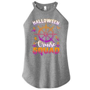 Halloween Cruise Squad Family Vacation Trip Cruising Crew Cool Gift Women's Perfect Tri Rocker Tank