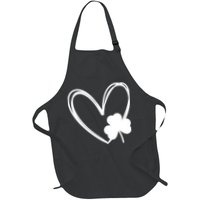 Heart Clover St Patrick's Day Apron