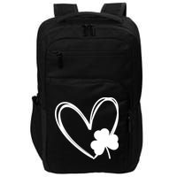 Heart Clover St Patrick's Day Impact Tech Backpack