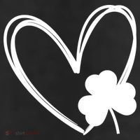 Heart Clover St Patrick's Day 25L Jumbo Tote
