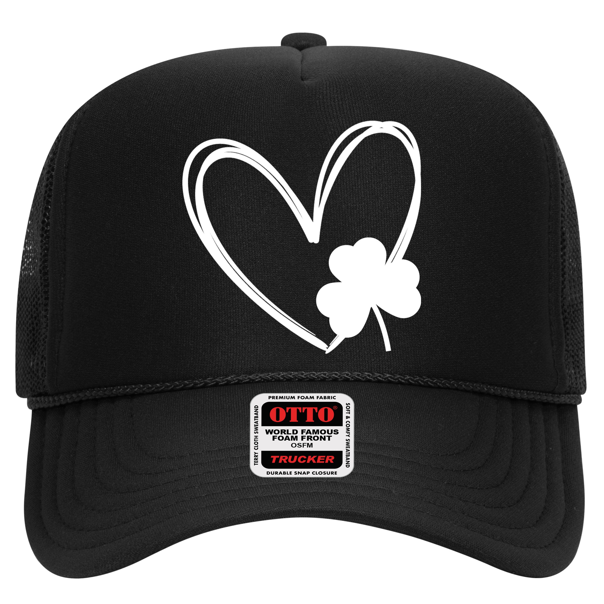 Heart Clover St Patrick's Day Hat