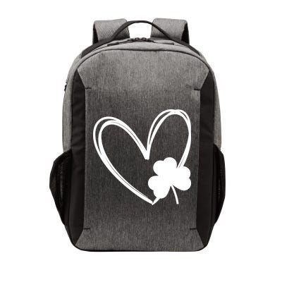 Heart Clover St Patrick's Day Vector Backpack