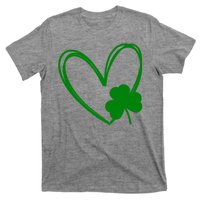 Heart Clover St Patrick's Day T-Shirt