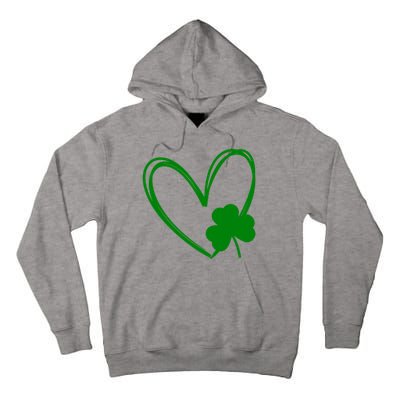 Heart Clover St Patrick's Day Tall Hoodie