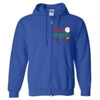 Here Comes Santa Claus Or Paws Christmas Things Gift Full Zip Hoodie