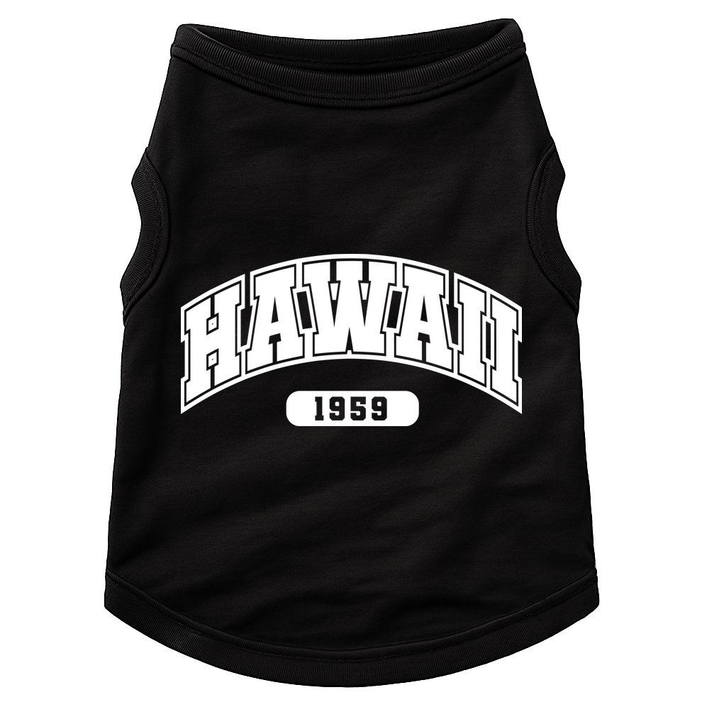 Hawaii Collegiate Style 1959 Doggie Tank