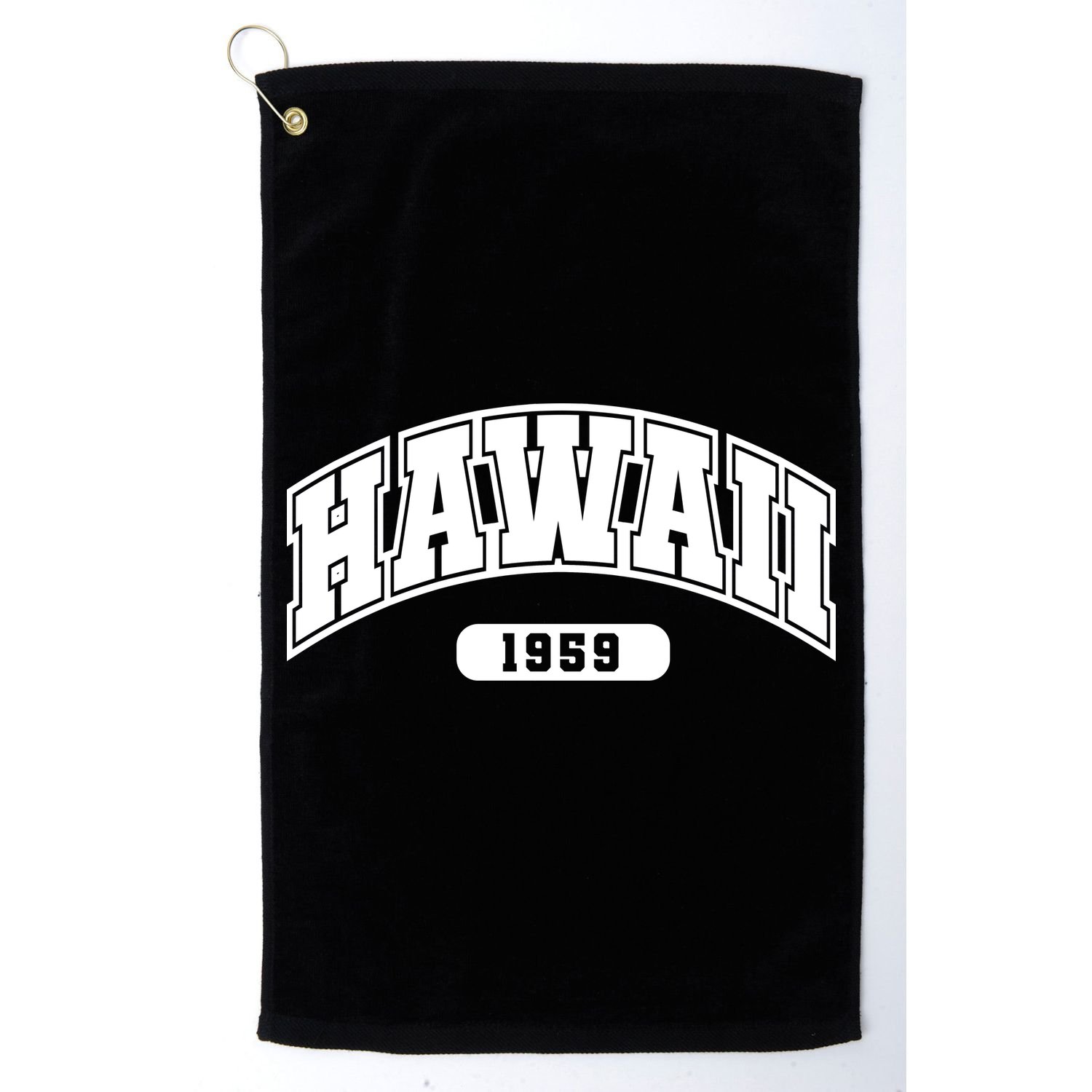 Hawaii Collegiate Style 1959 Golf Towel