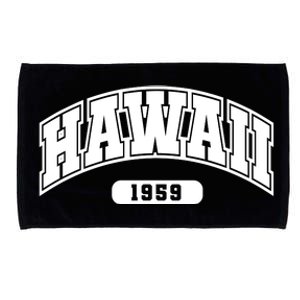 Hawaii Collegiate Style 1959 Microfiber Hand Towel