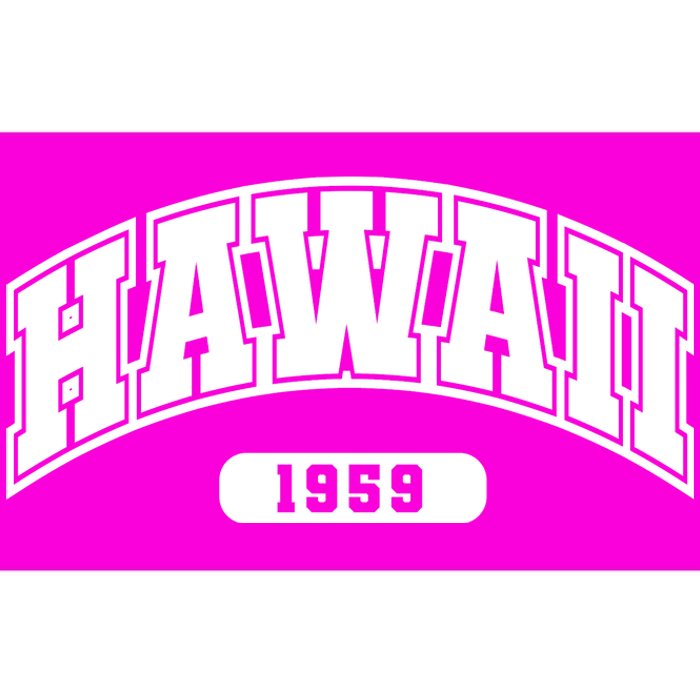 Hawaii Collegiate Style 1959 Bumper Sticker