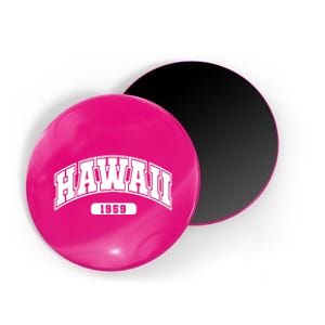 Hawaii Collegiate Style 1959 Magnet