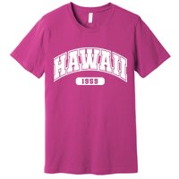 Hawaii Collegiate Style 1959 Premium T-Shirt