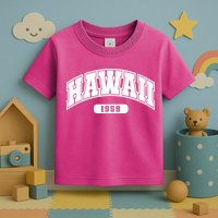 Hawaii Collegiate Style 1959 Toddler T-Shirt