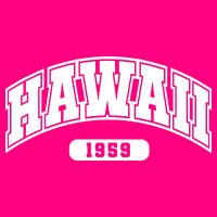 Hawaii Collegiate Style 1959 Toddler T-Shirt