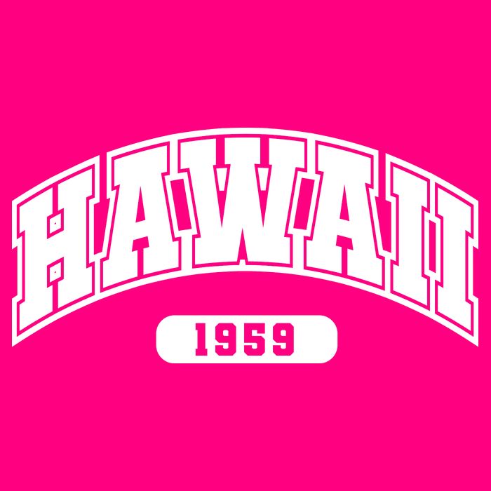 Hawaii Collegiate Style 1959 Toddler T-Shirt