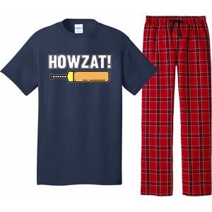 Howzat Cricket Sports Player Lover Team Coach Graphic Pajama Set