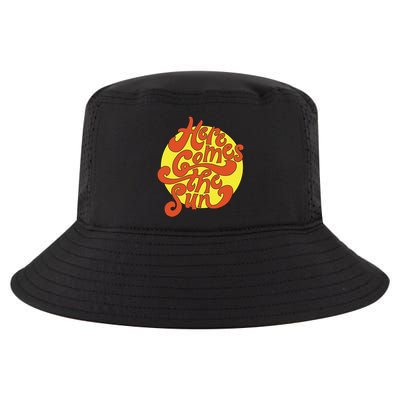 Here Comes The Sun Summer Beach Retro Cool Comfort Performance Bucket Hat