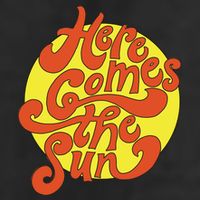 Here Comes The Sun Summer Beach Retro 7 Panel Mesh Trucker Snapback Hat