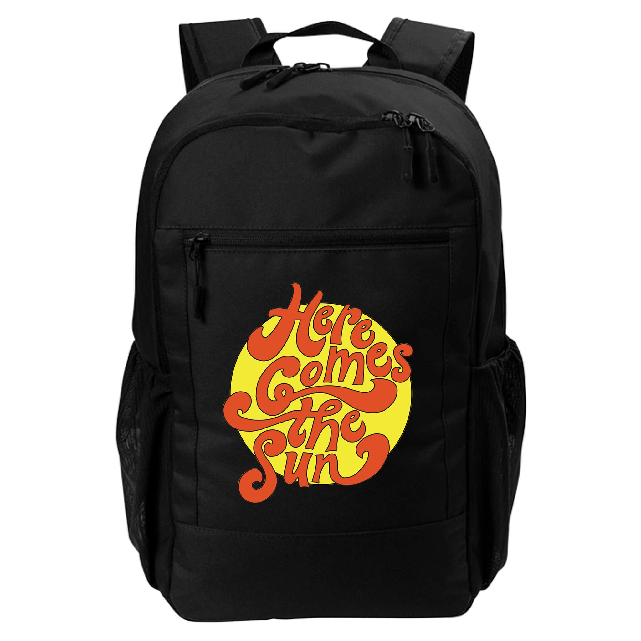 Here Comes The Sun Summer Beach Retro Backpack