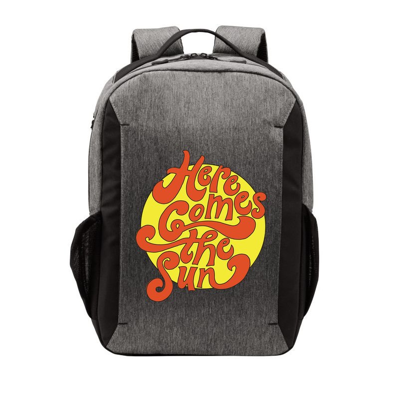 Here Comes The Sun Summer Beach Retro Vector Backpack