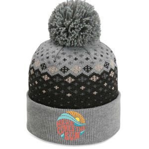 Here Comes The Sun  Baby Summer Beach The Baniff Cuffed Pom Beanie