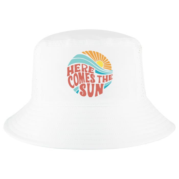 Here Comes The Sun  Baby Summer Beach Cool Comfort Performance Bucket Hat