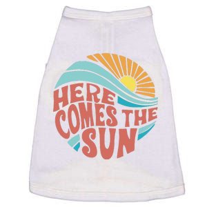 Here Comes The Sun  Baby Summer Beach Doggie Tank