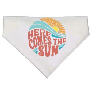 Here Comes The Sun  Baby Summer Beach USA-Made Doggie Bandana