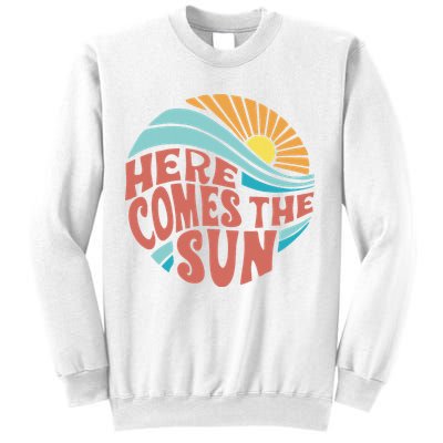 Here Comes The Sun  Baby Summer Beach Sweatshirt