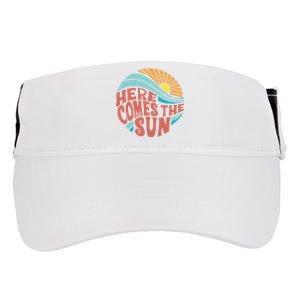 Here Comes The Sun  Baby Summer Beach Adult Drive Performance Visor