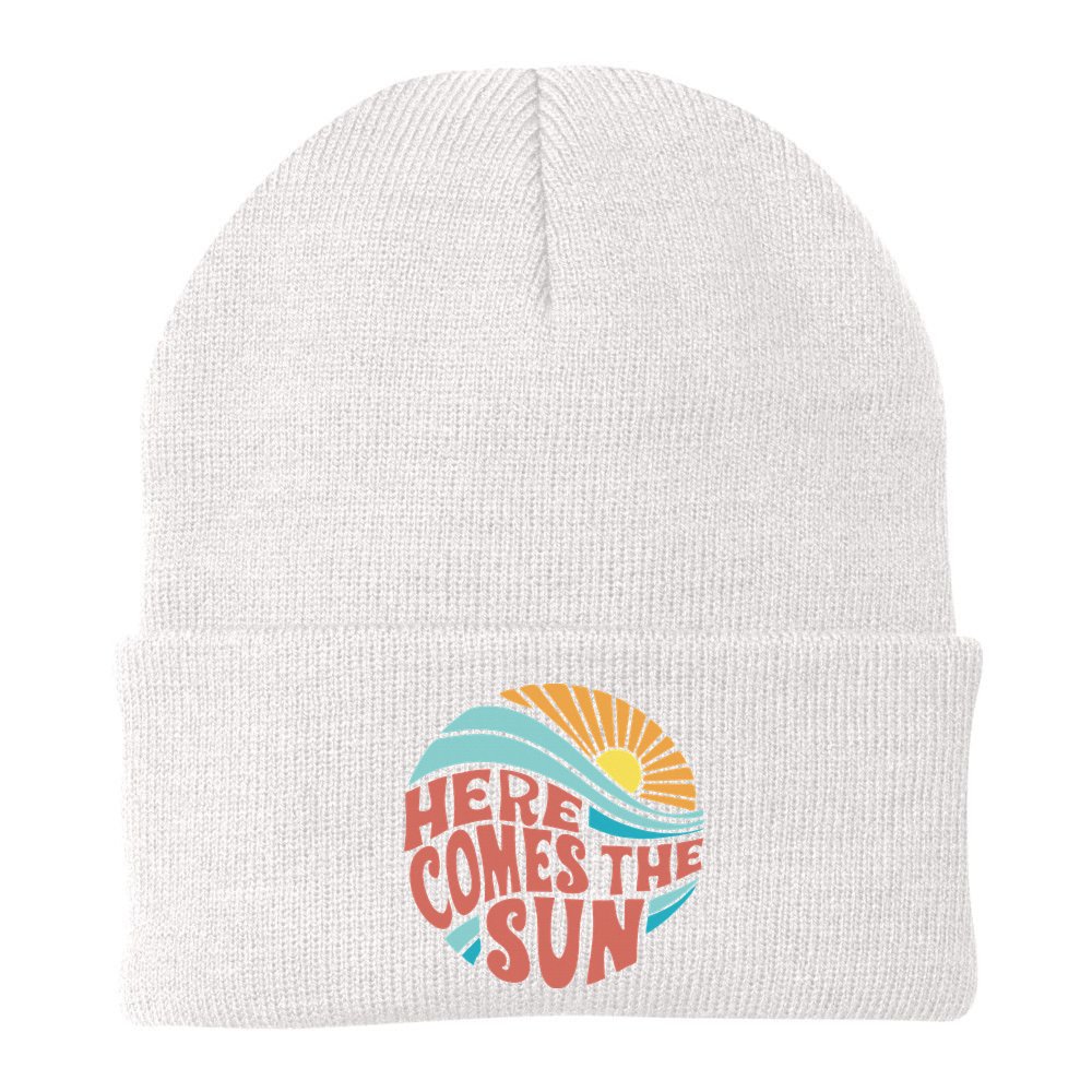 Here Comes The Sun  Baby Summer Beach Beanie