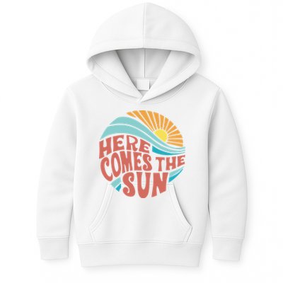 Here Comes The Sun  Baby Summer Beach Kids Hoodie