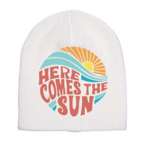 Here Comes The Sun  Baby Summer Beach Short Acrylic Beanie