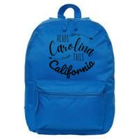 Heads Carolina Tail California Western Summer Beach Paradise 16 in Basic Backpack