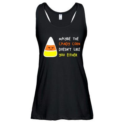 Halloween Costume Team Candy Corn Ladies Essential Flowy Tank