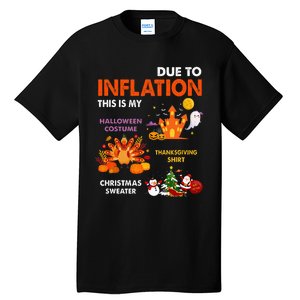 Halloween Costume Thanksgiving Ugly Christmas Tall T-Shirt