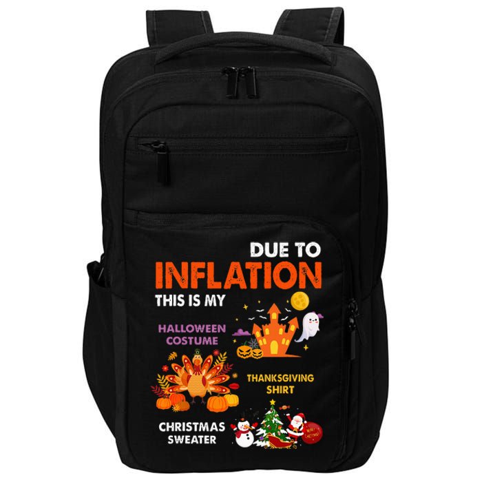 Halloween Costume Thanksgiving Ugly Christmas Impact Tech Backpack