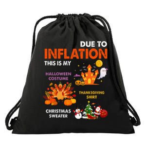 Halloween Costume Thanksgiving Ugly Christmas Drawstring Bag