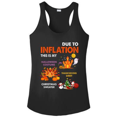 Halloween Costume Thanksgiving Ugly Christmas Ladies PosiCharge Competitor Racerback Tank