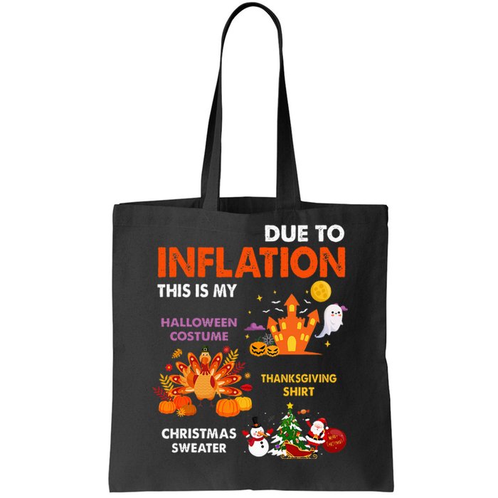 Halloween Costume Thanksgiving Ugly Christmas Tote Bag