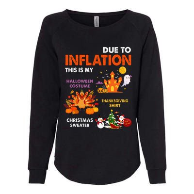 Halloween Costume Thanksgiving Ugly Christmas Womens California Wash Sweatshirt