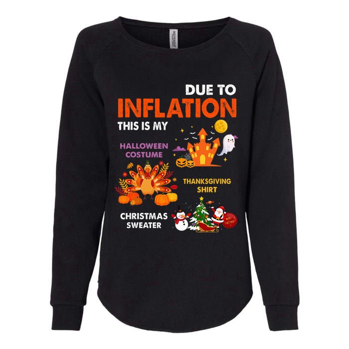 Halloween Costume Thanksgiving Ugly Christmas Womens California Wash Sweatshirt