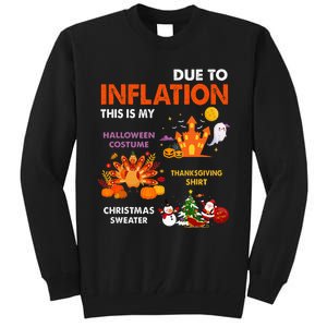 Halloween Costume Thanksgiving Ugly Christmas Tall Sweatshirt