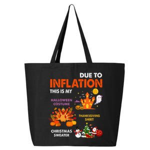 Halloween Costume Thanksgiving Ugly Christmas 25L Jumbo Tote