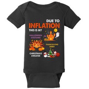 Halloween Costume Thanksgiving Ugly Christmas Baby Bodysuit