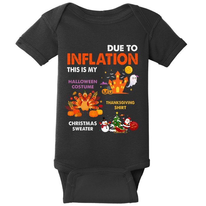 Halloween Costume Thanksgiving Ugly Christmas Baby Bodysuit