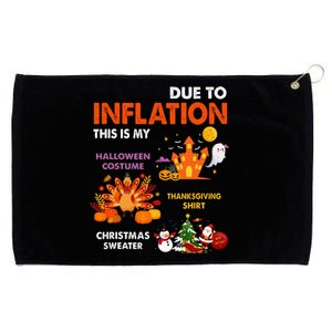 Halloween Costume Thanksgiving Ugly Christmas Grommeted Golf Towel