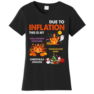 Halloween Costume Thanksgiving Ugly Christmas Women's T-Shirt